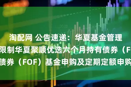 淘配网 公告速递:华夏基金管理有限公司关于限制华夏聚顺优选六个月持有债券(FOF)基金申购及定期定额申购业务上限